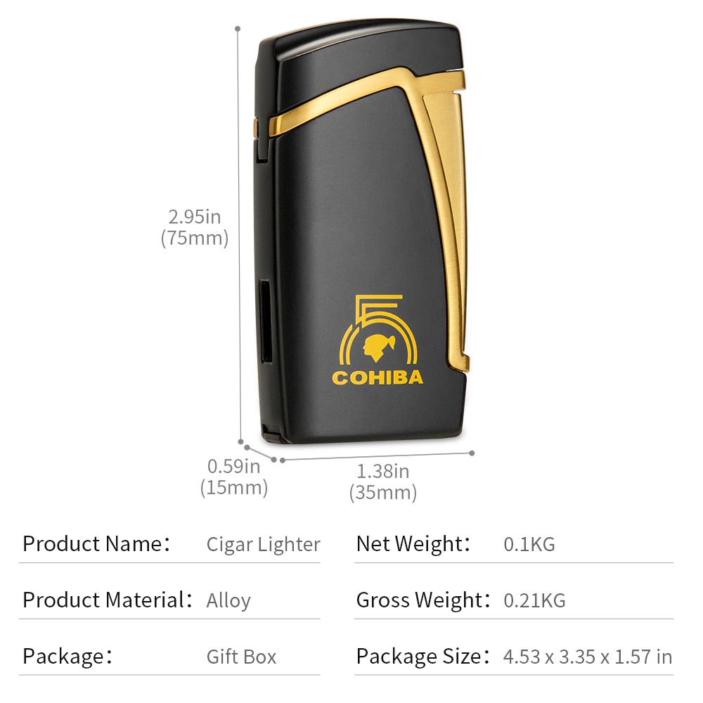 Khò 2 tia Cohiba kèm đục H170C