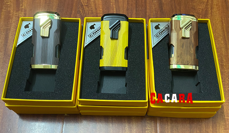 Bật lửa khò 3 tia kèm đục Cohiba COB 107