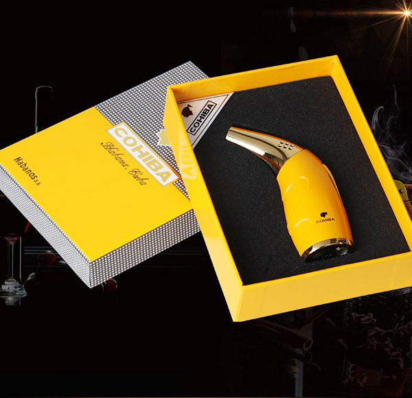 Bật lửa khò để bàn Cohiba 1 tia lửa H106