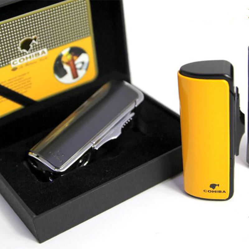 Bật lửa khò hút xì gà 3 tia Cohiba COB 53