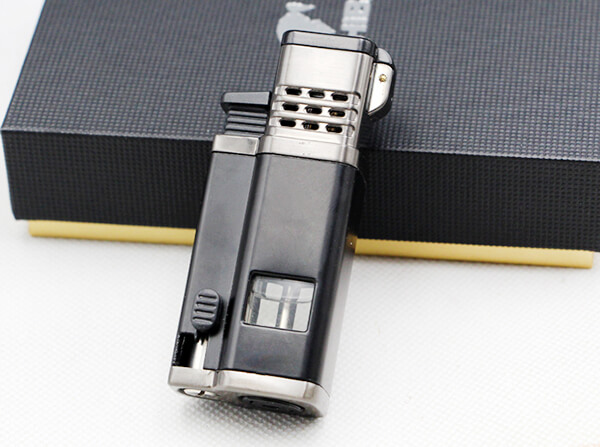 Bật lửa khò Cohiba 4 tia kèm đục H138