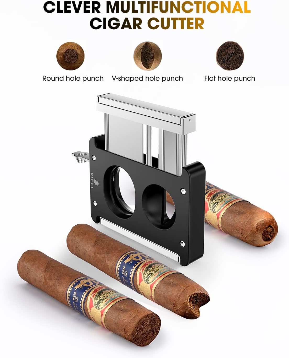 Dao cắt cigar 4 trong 1 Caseti CA181